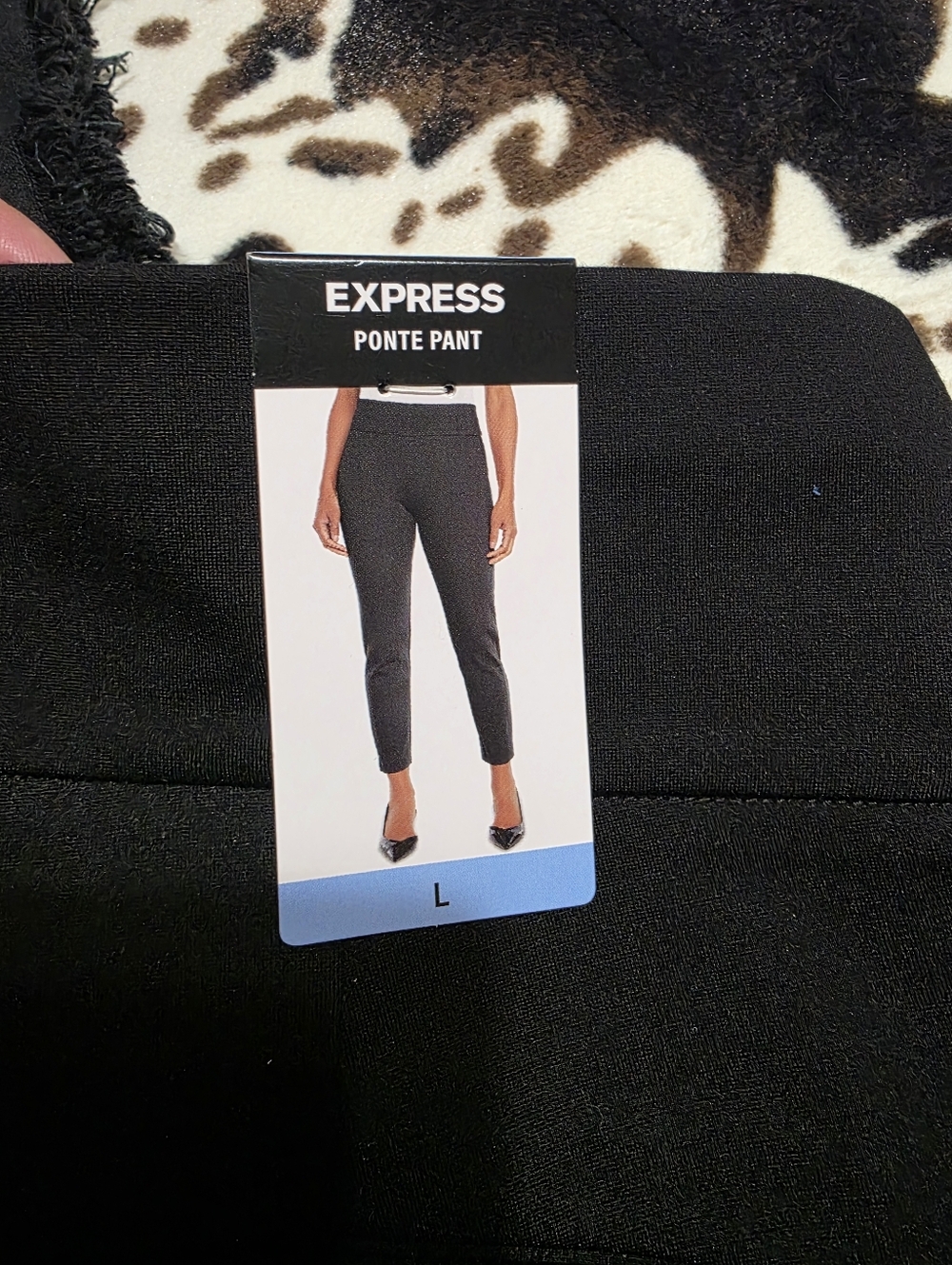 New Black Straight Leg pants